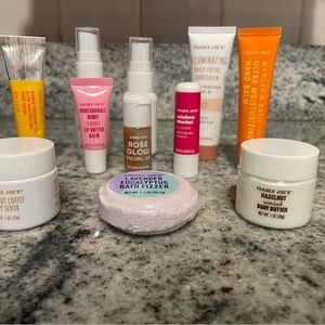 Lot of 11 NEW Trader Joe's Skin & Lip Care Set.